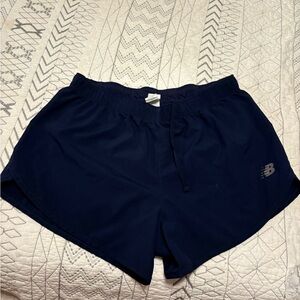 New Balance Women's Dark Blue Athletic Shorts